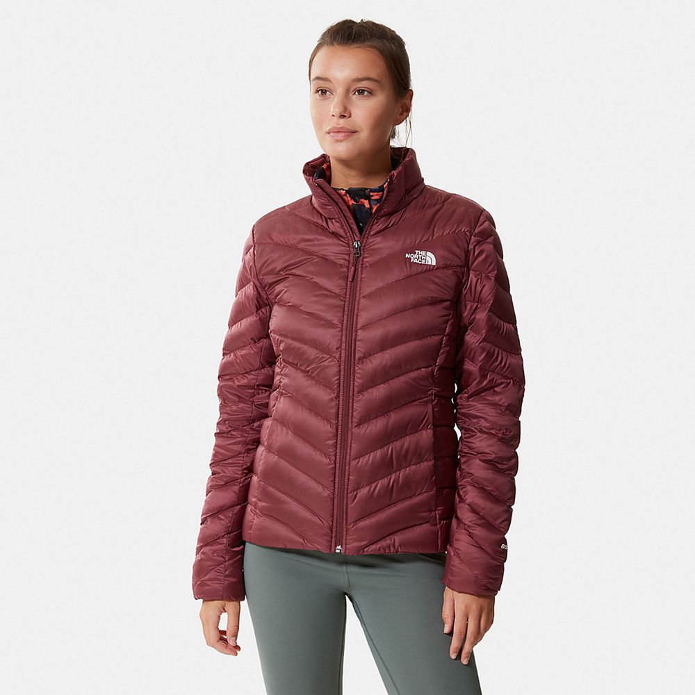 The North Face Winter Jacket Womens Australia - The North Face Trevail Red Hiking (EZB-396704)